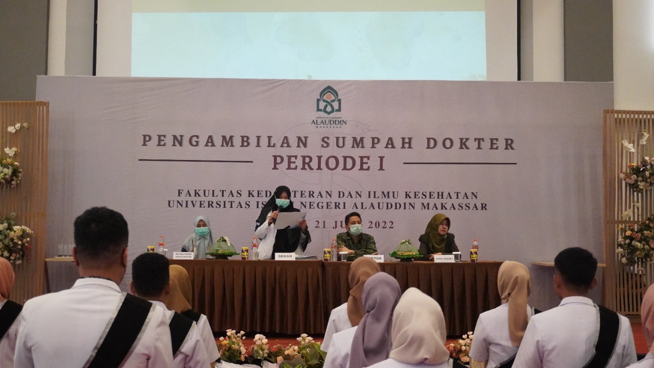 Catat Sejarah, Prodi Pendidikan Dokter UIN Alauddin Makassar Cetak 26 Dokter Muda